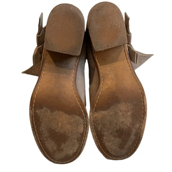 UGG Australia Elora Leather Short Ankle Boots Taupe - Picture 11 of 14